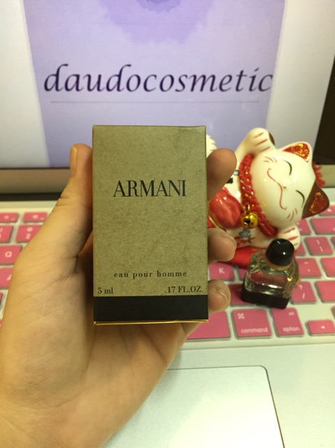 [mini] Nước hoa Giorgio Armani Armani Eau Pour Homme 5ml