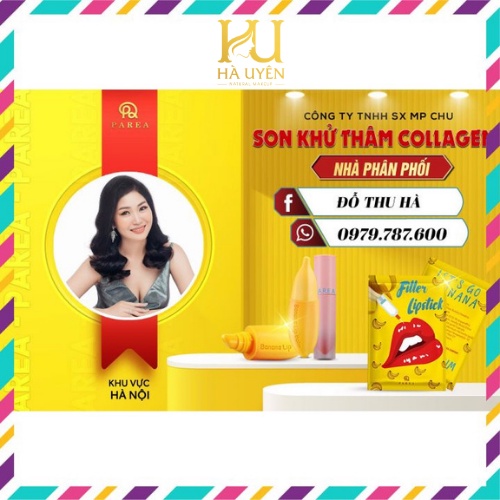 Son , Son filler Khử Thâm Collagen Son Chuối Banana fliller Lipstick [ Chính - Hãng ]