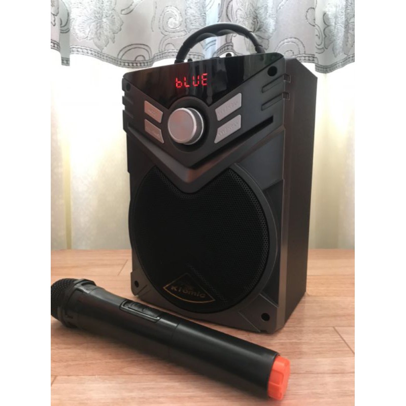 Loa Bluetooth Karaoke KIOMIC K-56 Có Tặng 1 Micro Không Dây
