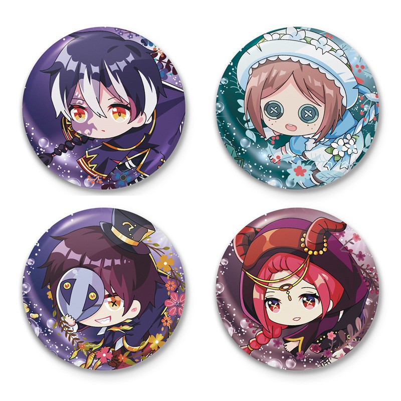 Huy hiệu cài áo in hình Identity V Nhân cách thứ năm game chibi dễ thương tiện lợi m03