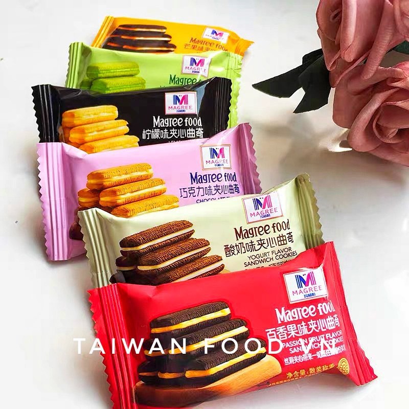 BÁNH QUY XỐP KẸP KEM MAGREE 6 VỊ | BigBuy360 - bigbuy360.vn