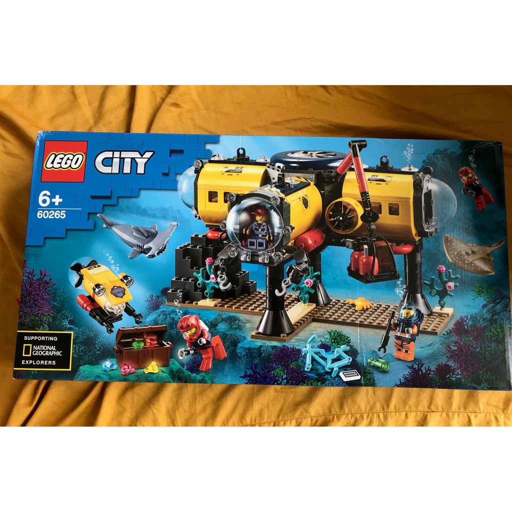 LEGO 60265 - City - Ocean Exploration Base - Trạm nghiên cứu Đại Dương