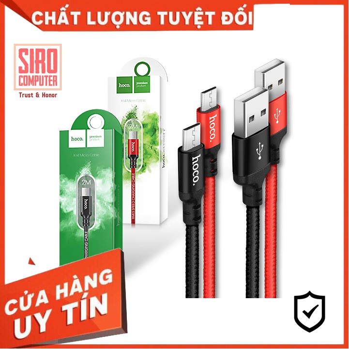 Cáp sạc điện thoại Samsung dây dù cổng micro USB