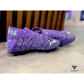 Giày Bóng Đá Puma Future bo thun Tím FG