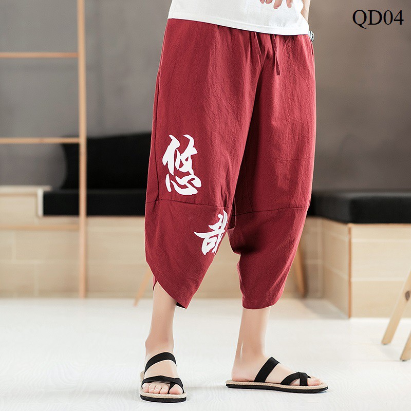 Quần phong cách độc lạ, chất đũi, hàng loại đẹp - QD04