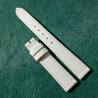 DÂY ĐỒNG HỒ DA BÒ MÀU TRẮNG đủ size từ 10mm - 20mm [CAM KẾT DA THẬT 100%]