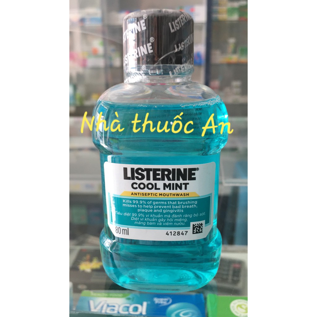 Listerine nước súc miệng 80ml