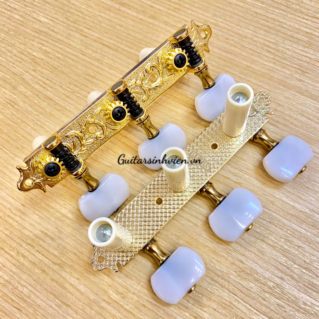 Khóa đàn guitar classic Dj vàng cao cấp