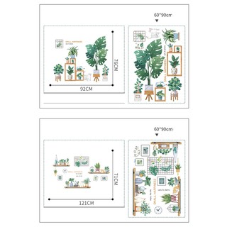 Decal dán tường combo BC