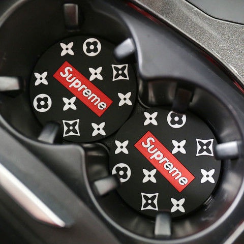 Miếng Lót Cốc Chống Trơn Bằng Cao Su Mềm Hình Tròn Tiện Dụng Cho Xe Hơi