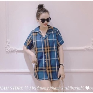 Áo sơ mi kẻ sọc bbr hàng đẹp