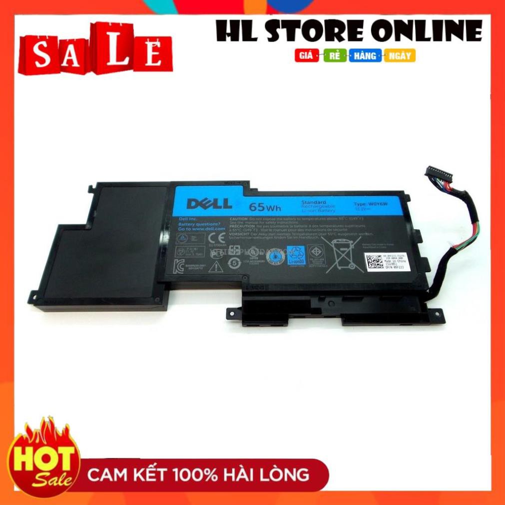 🔔  Pin laptop Dell XPS 15-L521X, 9F233, 3NPC0 (mã pin W0Y6W ) Zin