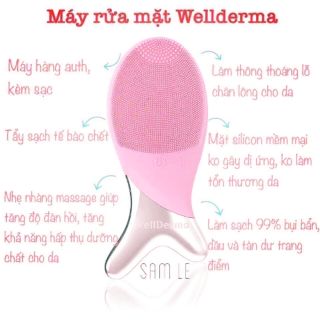 Máy rửa mặt masage WellDerma