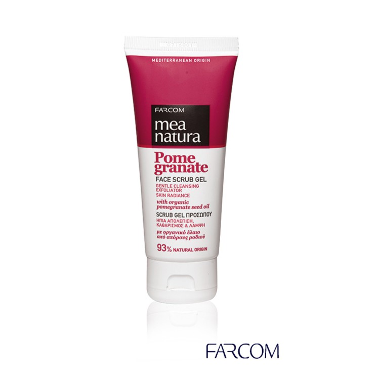 Sữa rửa mặt Lựu dạng gel Farcom Pomegranate Face Scrub Gel 93% Organic 100ml | BigBuy360 - bigbuy360.vn