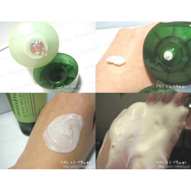 Sữa Rửa Mặt Trà Xanh innisfree Green Tea Hydrating Amino Acid Cleansing Foam