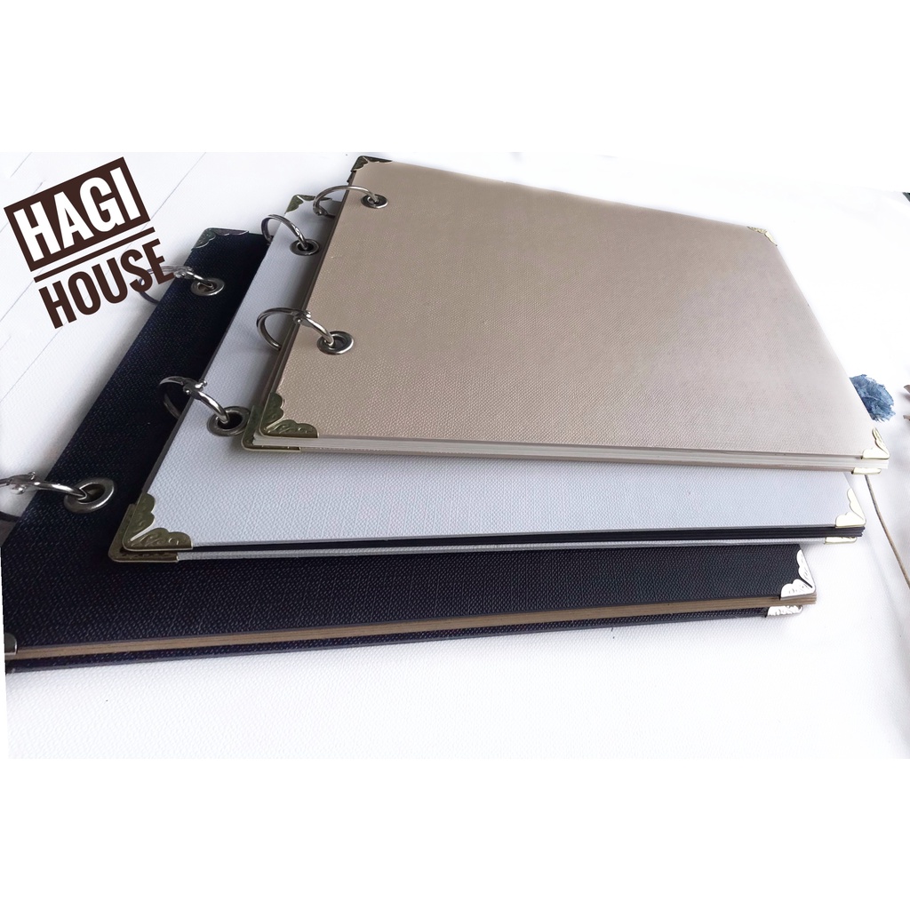 Combo sổ dán ảnh scrapbook A5. album ảnh tự trang trí