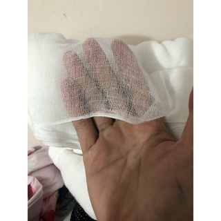 xô gạc trắng tinh