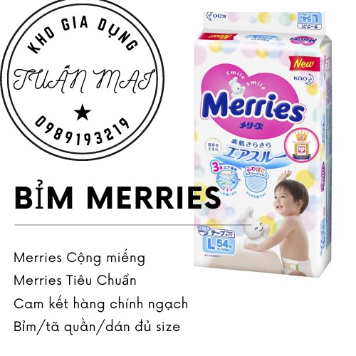 Tã/Bỉm MERRIES nội địa Nhật (Cộng Miếng -TC ) Tã Merries chống hăm đủ size NB96/S88/M68/L58/M64/L50/XL44/XXL28/S82TC