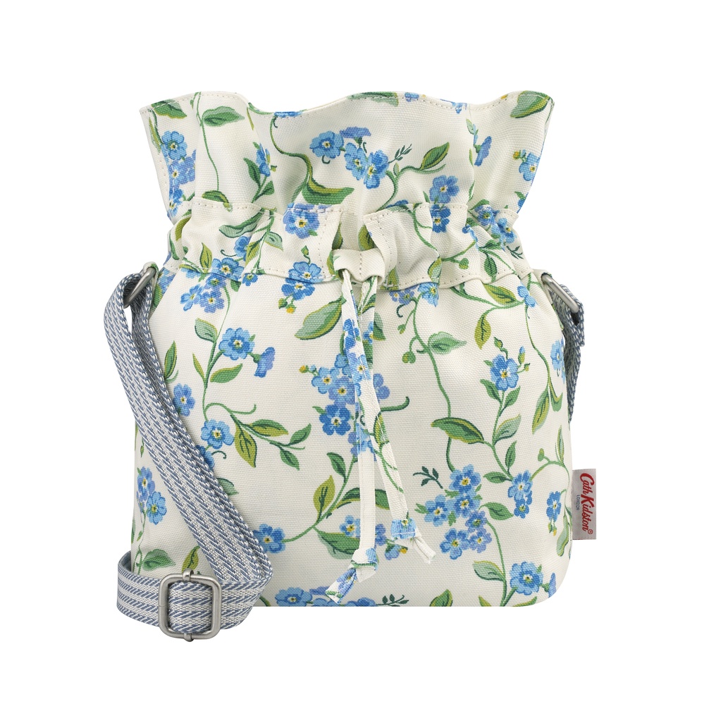 Cath Kidston - Túi đeo chéo Hitch Bag Forget me not - 1009231 - Cream