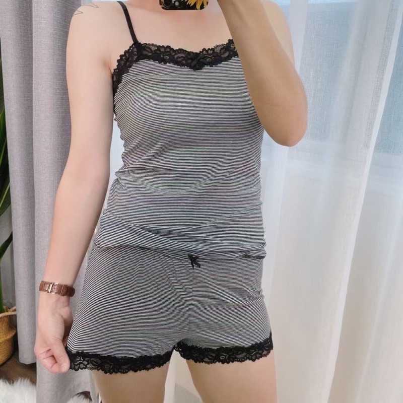 [Mã SKAMSALE8 giảm 10% đơn từ 200K] Bộ 2 dây phối ren nữ
