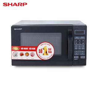 (Chỉ giao HCM) Lò vi sóng SHARP R-G273VN-B -Dung tích 20 lít, Công suất 800W