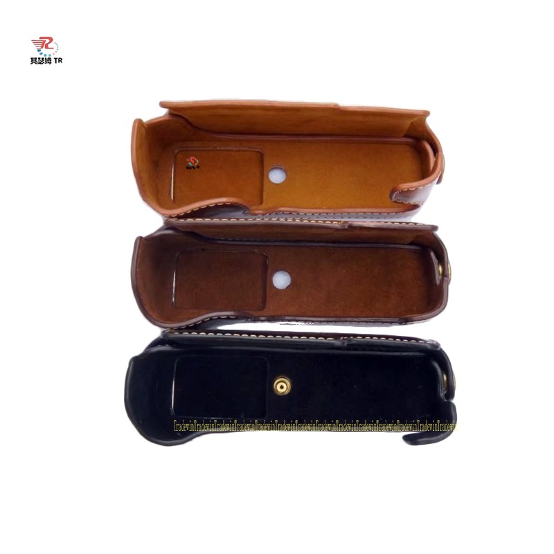 Bao Da PU Đựng Máy Ảnh Fujifilm X-E3 Xe3 Có Dây Đeo