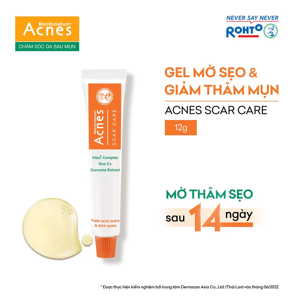 Gel mờ vết thâm và liền sẹo Acnes Scar Care 12g