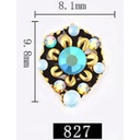 Charm đá trang trí móng SP0266 (Mẫu 808 - 827)