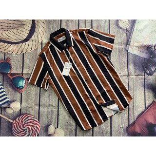 Sơ mi cộc tay cổ đức cotton nhiều mẫu