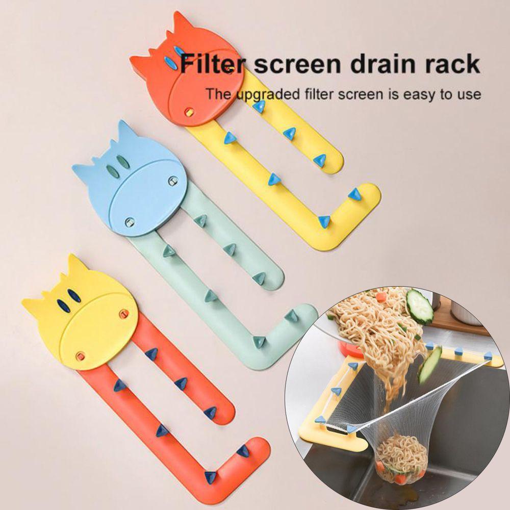 PISTA Khay Đựng Túi Rác Hình Tam Giác Chống Tắc Nghẽn Dùng Một Lần Tiện Dụng Cho Nhà Bếp
