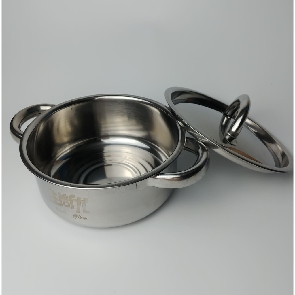 NỒI INOX DÀY DẶN 16CM