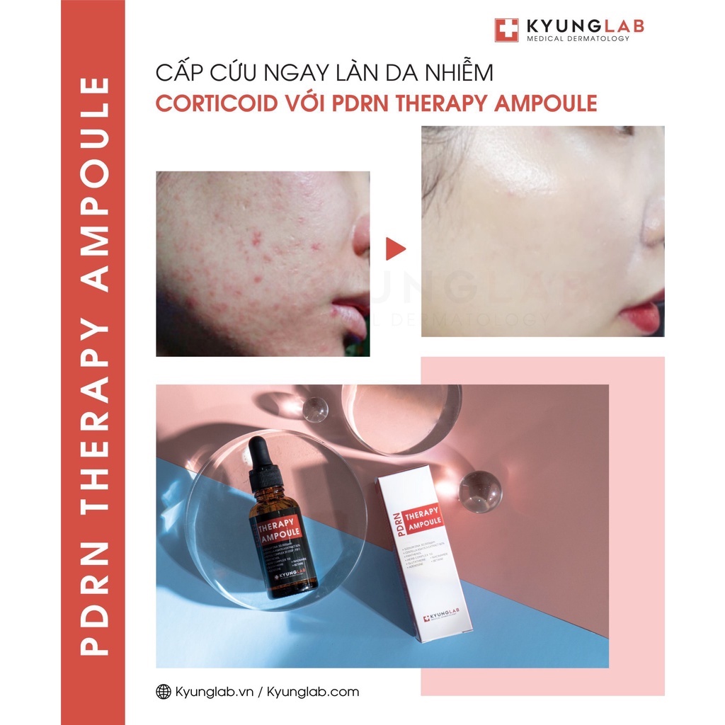 Serum tế bào gốc phục hồi chống lão hóa da Kyung Lab PDRN Therapy Ampoule 30ml