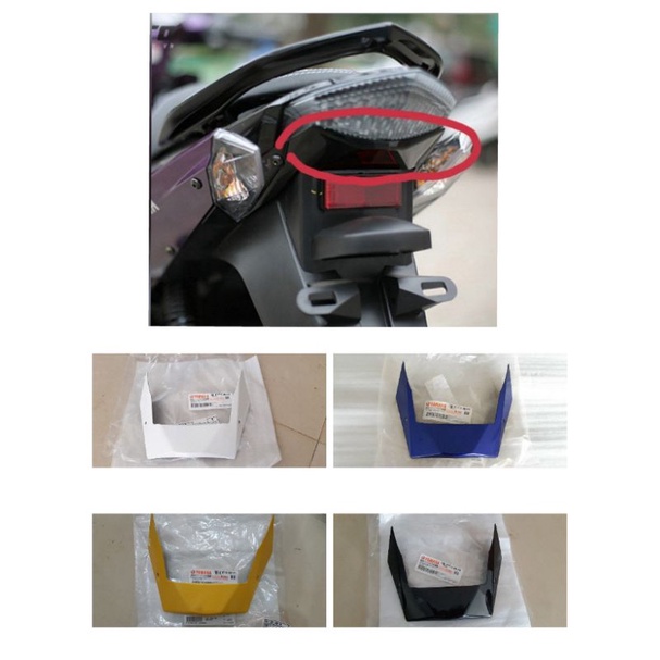 Ốp đèn hậu Nouvo 5 - SX có đủ màu chính hãng Yamaha