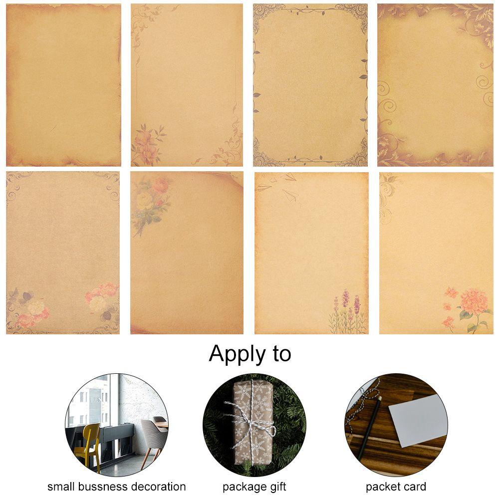 Phong Bì Thư Bằng Giấy Kraft In Chữ Love Phong Cách Cổ Điển