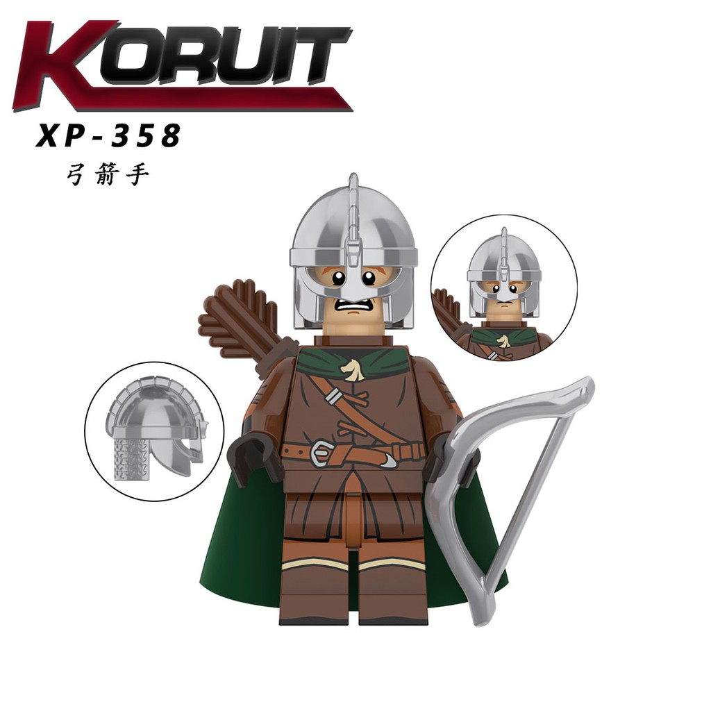 Minifigures Lính Trung Cổ Lord Of The Rings KT1046 Lính Rohan Mẫu Mới Nhất