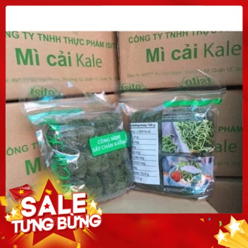 Giá rẻ nhất 500g mì cải KALE Hữu cơ (18 vắt mì)