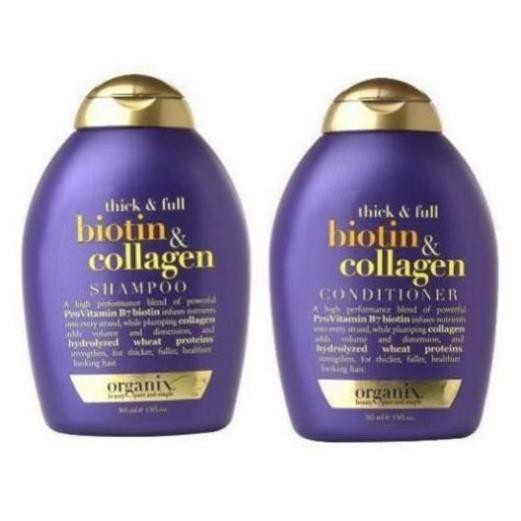 DẦU GỘI BIOTIN COLLAGEN OGX - KICH THÍCH MỌC TÓC - TRỊ GÀU MỸ USA 385ML