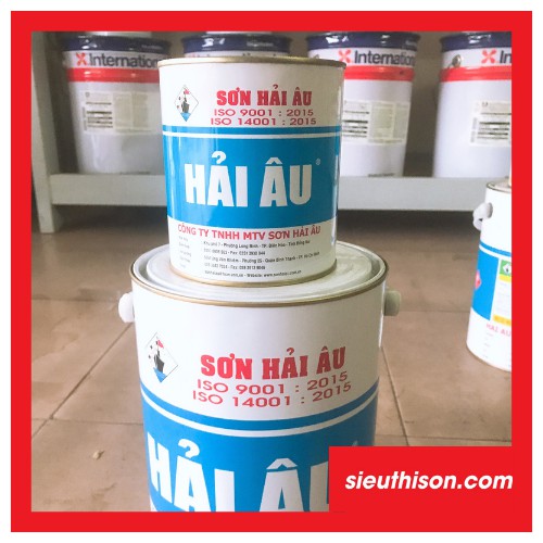 Sơn Chống gỉ Hải Âu EPOXY 2 thành phần màu Đỏ nâu 502- [5 LÍT]