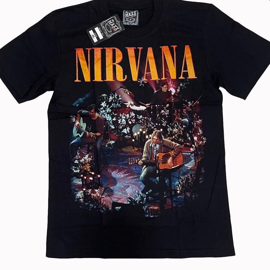 Áo Rock band tee Nirvana ROX MS157 phông thun unisex100% cottong Thái Lan dáng xuông over size - Bụi Rock 888