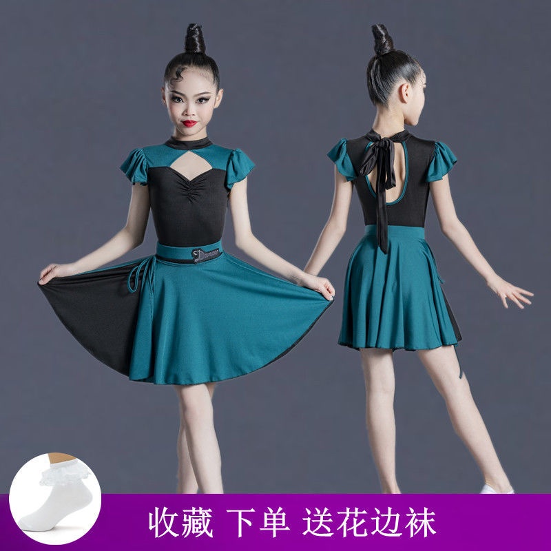 Bộ Trang Phục Khiêu Vũ Latin 8.19 Dành Cho Bé Gái