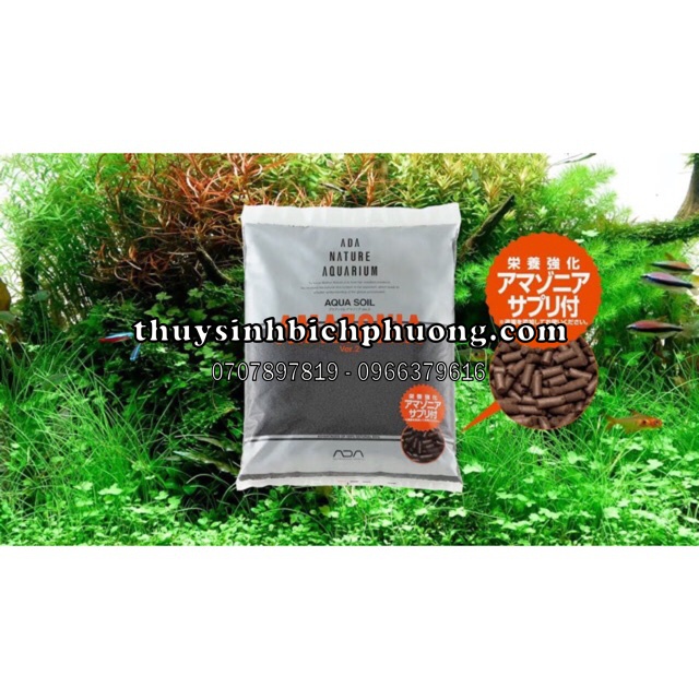 PHÂN NỀN ADA 1 LÍT - AMAZONIA VER.2 - TRỒNG CÂY NUÔI TÉP DINH DƯỠNG CAO
