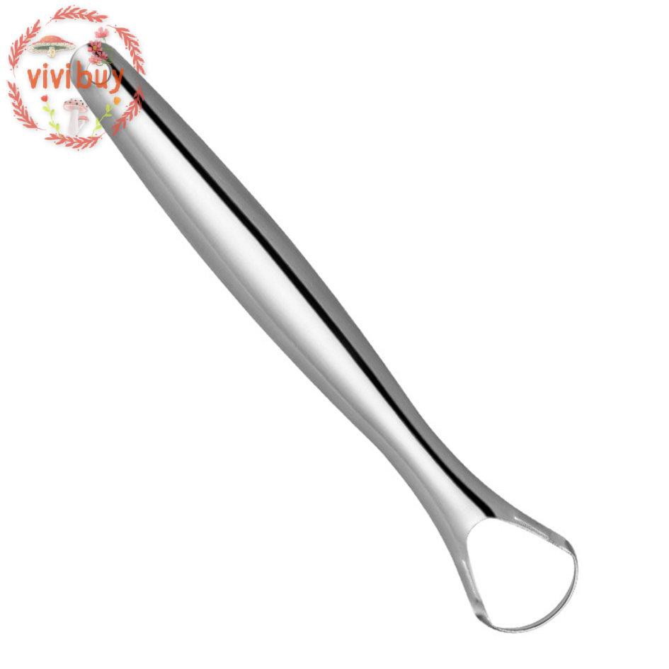 Dụng cụ cạo lưỡi làm sạch bằng thép không gỉ giảm mùi hôi miệng