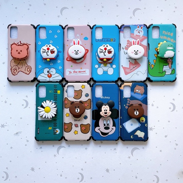 Ốp idm hán Quốc kèm pop Oppo A52/A92/Reno 2F/Reno 4 4G siêu đẹp