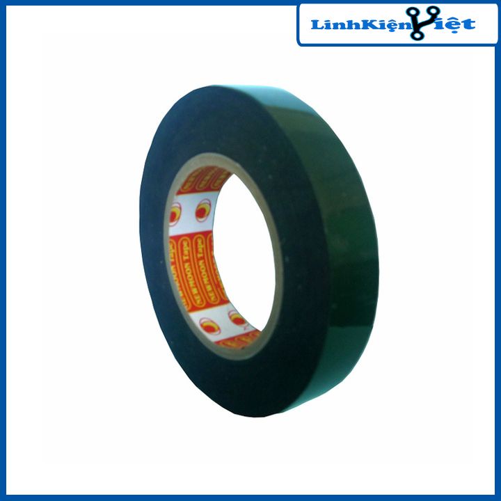 Băng dính 2 mặt 2cm màu xanh siêu dính