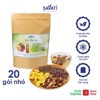 Trà Tâm An SAVATI giúp mát gan, an thần, giải tỏa mệt mỏi