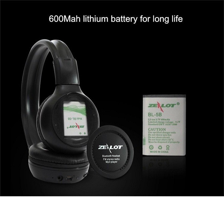 Tai nghe Bluetooth Sparkle Zealot B570 Cao Cấp