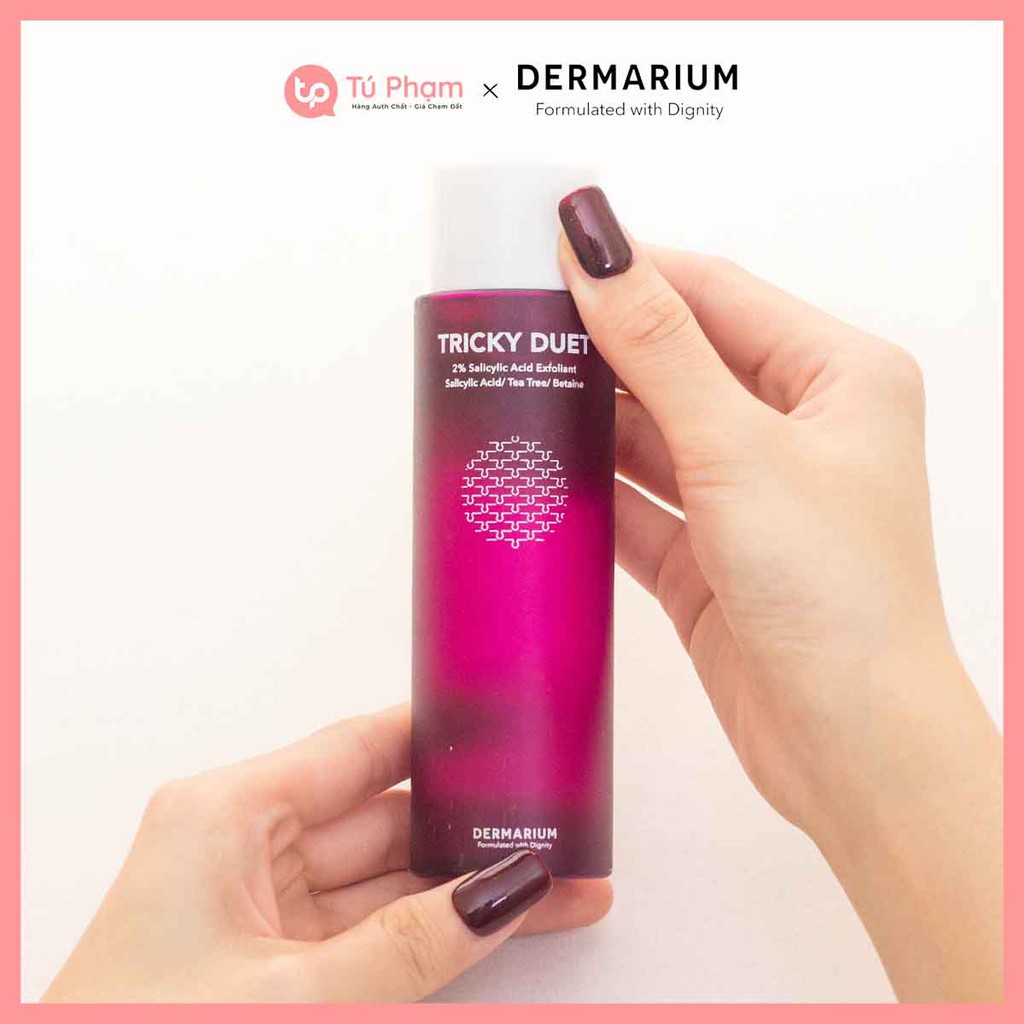 Nước Hoa Hồng Dermarium Tricky Duet 2% Salicylic Acid Exfoliant 150ml