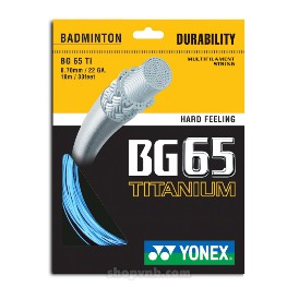 Dây cước căng vợt Yonex BG 65 TITANIUM