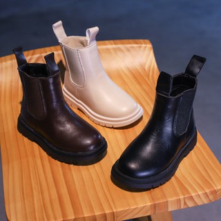 Q147 giầy boot cổ cao kéo khóa bên cho bé gái thời trang