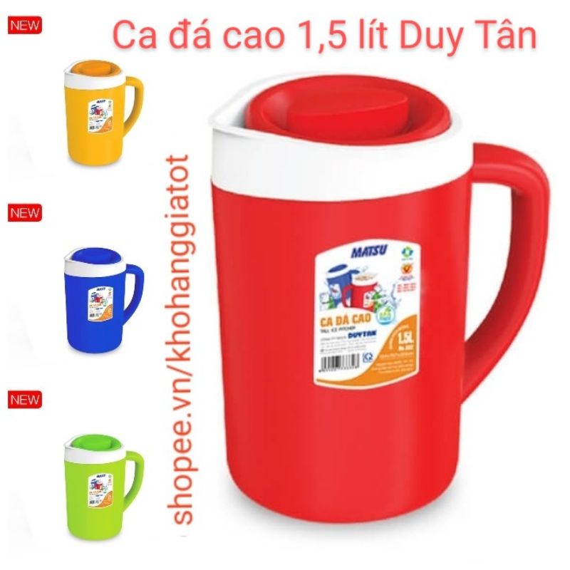 CA ĐÁ CAO 1,5 LÍT DUY TÂN -KT 13,4*19,7*22,5CM